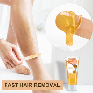 Kit de cire à épiler <span class=keywords><strong>au</strong></span> <span class=keywords><strong>sucre</strong></span> 50g, moins douloureux, soluble dans l'eau et sans chaleur, pour tous les types de peau et de poils corporels, pour l'<span class=keywords><strong>épilation</strong></span> des zones du bikini/intimes - Product Image 5