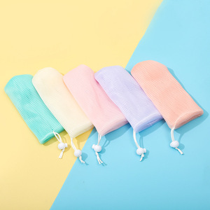 ถุงตาข่ายทำฟองสบู่แบบหนา 6 ชั้น ทำมือ สำหรับโฟมล้างหน้า อุปกรณ์อาบน้ำและห้องน้ำ - Product Image 4