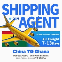 Services logistiques, expédition aérienne porte à porte, DDP Chine vers Ghana, transitaire