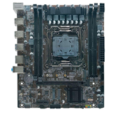 Carte mère de bureau AM4 neuve d'usine OEM X99 DDR3/DDR4 4 emplacements SATA, carte graphique intégrée Realtek LAN double canal, garantie 3 ans