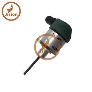 JISION Construction Machinery Parts V3307 12V Diesel Engine Spare Parts Fuel Shutdown Solenoid 1A084-60012