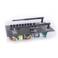 Papan Utama Amplifier Suara Panggung Profesional Craftsman High Power 2.1 Channel Konstruksi Plastik Aluminium Metal Output 50W*2