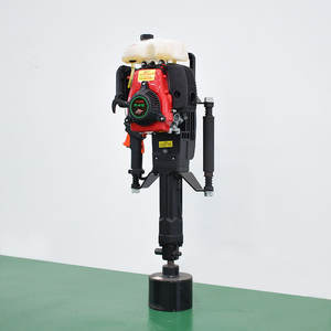 Portable Essence Essence Clôture Post Pile Driver Haute Efficacité De La Main Moteur Engrenage Roulement Équipement Agricole-Inde/Chine Nouveau Utilisé - Product Image 1