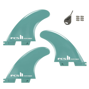 Ailerons de surf LCO-SPORT G5 Deuxième Génération, Ensemble 3 Pièces, Modèle Performer, Accessoires de Voilure Arrière - Product Image 1
