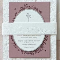 Invitations de mariage haut de gamme en gros - Cartes de vœux en papier artisanal 3D en relief et papier fantaisie, cartes d'invitation de mariage