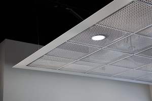 Personalizzazione Taglio Saldatura Piegatura Rete Metallica Espansa a Trama Semplice Rivestimento per Soffitto Moderno in Metallo Espanso - Product Image 4