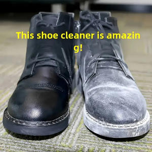 Kit d'entretien des chaussures noir, cire de nettoyage pour chaussures, sacs, vestes, canapés et autres articles en cuir - Product Image 4