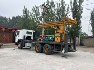 Piattaforma di perforazione per pozzi di roccia profonda trasportata da camion 300m 400m 600m in profondità per la perforazione di acqua e miniere in vendita - Product Image 4