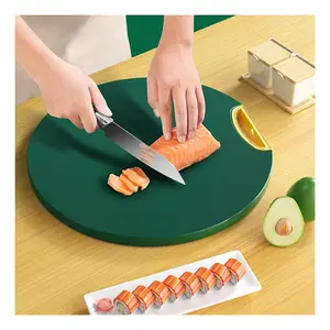 Hot Sales Kitchen Accessories Tabletop Plastic Chopping Board Free Standing With Detachable Handle Cutting Board