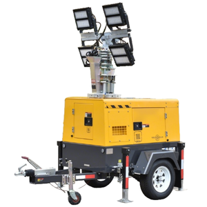 TPE-R4k High Quality TPE-R4K <b>Solar</b> Light Tower 4kW <b>Generator</b> 4009㎡ Coverage Outdoor Construction Light Tower TPE-R4k TPE-R4k Sil - Product Image 1