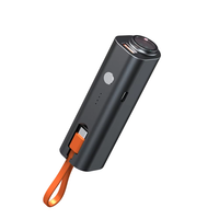 Portable 5000mAh Mini Power Bank Étanche Ultra-Mince USB Chargeur 10W Batterie Au Lithium Type C USB Compatible pour Appareils Mobiles