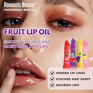 6 Colors Fruit <b>Lip</b> <b>Gloss</b> <b>Set</b> with Cooling Effect, Custom Logo & Moisturizing, OEM <b>Lip</b> Oil - Product Image 2