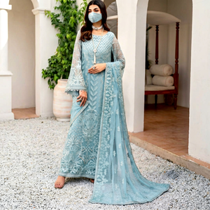 Service OEM – Nouveaux ensembles pakistanais 3 pièces à manches longues pour femmes, sur mesure, pour occasions spéciales 2026 - Product Image 1