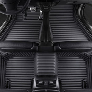 Accessoires de voiture personnalisés de haute qualité éponge de matériau XPE écologique et cuir PU 3000 + modèle de voiture 3D 5D 7D tapis de sol de voiture - Product Image 1