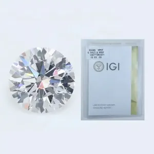 느슨한 다이아몬드 천연 최고급 VVS 선명도 DEF 색상 라운드 브릴리언트 컷 천연 다이아몬드 할인 가격