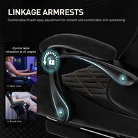 Chaise de jeu promotionnelle en gros, chaise de bureau personnalisée, chaise de jeu avec massage et soutien lombaire pour les joueurs occasionnels