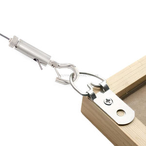Kit de <span class=keywords><strong>cable</strong></span> de agarre de bucle de alta calidad Kit de suspensión de <span class=keywords><strong>cable</strong></span> recubierto personalizado con gancho a presión - Product Image 3