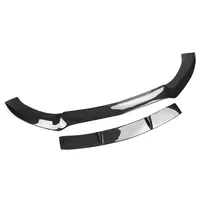 MRD pour Mercedes Benz C W205 2015-2018 4 portes mise à jour sportive à C43 véritable fibre de carbone pare-chocs avant lèvre séparateur avant
