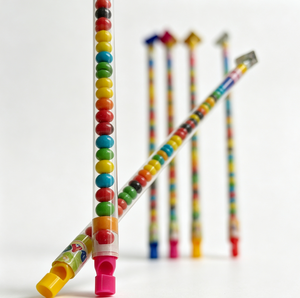 BESTAR Jouet interactif pour enfants, bonbons à mâcher en forme de sifflet, bonbons durs colorés en forme de boule, bonbons sucrés - Product Image 5