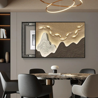 Tableau décoratif moderne et simple pour boîtier de compteur électrique, peinture en porcelaine cristalline, tableau mural pour boîtier de commutation ou de distribution