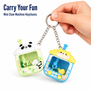 Llavero de juguete con diseño de mini cachorro de <span class=keywords><strong>dibujos</strong></span> <span class=keywords><strong>animados</strong></span>, accesorio divertido para mochila - Product Image 4