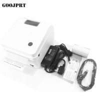 Imprimante d'étiquettes thermiques de bureau 4x6 pouces (100*150mm) pour bordereaux d'expédition, compatible Android/iOS, haute vitesse 180mm/s, pour codes-barres et stocks