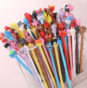 Bolígrafo de Gel de tacto suave de dibujos animados de punta fina Kawaii estacionario coreano de 0,38mm para Niños Estudiantes - Product Image 5