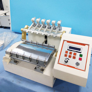 Stoff-Reibungs-Farbbeständigkeits-<span class=keywords><strong>Tester</strong></span> Trocken-Nass-Farbrubbel-Testgerät Textil-Abriebfestigkeits-Ausrüstung - Product Image 6