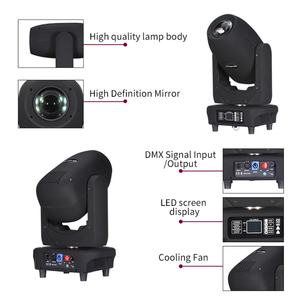 Venta al por Mayor de Luz Estroboscópica LED de 250w con Cabezal Móvil, Luz de Zoom con Cabezal Móvil RGB 3 en 1 - Product Image 3