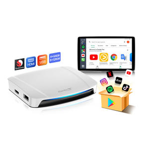 อะแดปเตอร์ไร้สาย Carlinkit 8G 128GB Tbox UHD 660 USB Carplay 3 in 1 HDMI Car Play Android 13 Auto AI Box Dongle สำหรับรถยนต์ รองรับ Netflix - Product Image 1