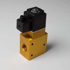 Válvula solenoide neumática de alta presión 1/4 "1/2" BSP 12V DC AC220V 3 vías 2 posiciones 23JD-8 23JD-15 válvulas - Product Image 3
