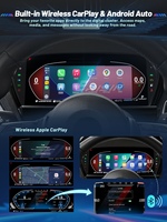 Stock UE Erisin ES4822CA Écran LCD 10 pouces pour tableau de bord BMW F20 F22 F48 F49 F39 Série 1 2 X1 X2 avec CarPlay sans fil Android Auto