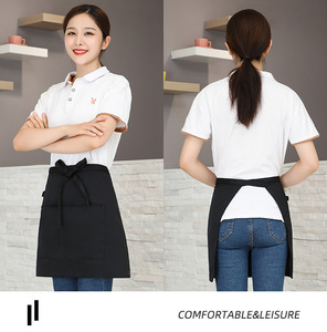 Tabliers semi-longs personnalisés avec logo imprimé pour les cafés, les magasins, les hôtels, les boulangeries, les restaurants, les serveurs et les serveuses - Product Image 6