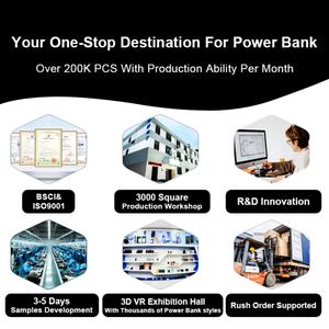 Batería Externa Ultrafina de 100W con Pantalla Digital y 20000mAh de Alta Capacidad para Carga Rápida de Laptops, Personalizable con Logotipo para Viajes - Product Image 6