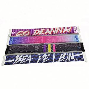 Bufanda Deportiva Promocional de Fútbol Personalizada con Sublimación de Poliéster Tejido, Cualquier Diseño, para Clubes y Aficionados - Product Image 1