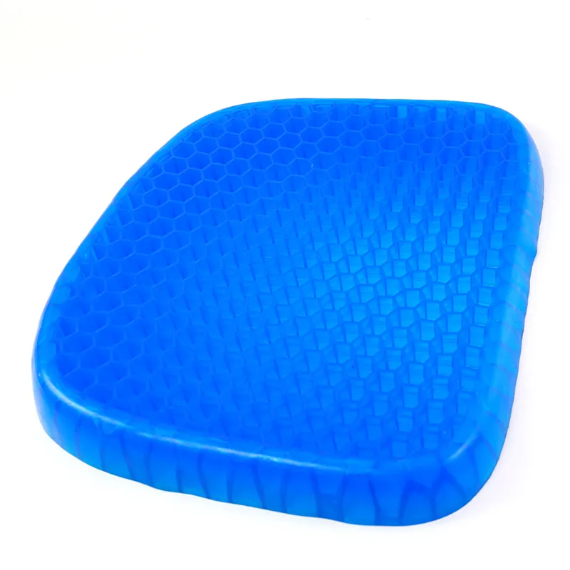 Breathable Cushion Silicone Gel Honeycomb Cushion Home Bedroom Living Room Office Cushion Home Gel Wheelchair Health Mat Square