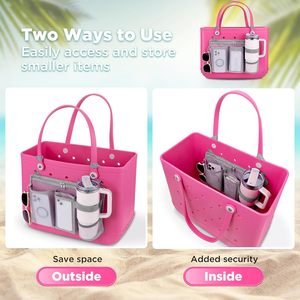 Organisateur de téléphone portable pour sac Bogg, compatible avec Stanley Yeti Owala, insert de rangement en maille, pochette de rangement - Product Image 2