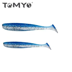 ToMyo 1 Bag = 250 Pcs Soft Worm Lures 70mm/2g Silicone Lure Fishing Soft Lure For Fishing