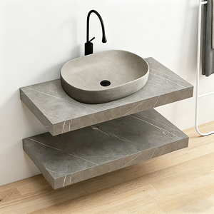 Vasque en céramique résistante aux chocs, fabriquée en usine, pour les toilettes publiques à fort trafic, les aéroports et les hubs de circulation - Product Image 1
