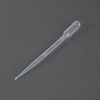 Personnalisation d'usine consommables de laboratoire stériles clairs Pipettes Pasteur Pipette de transfert à usage unique jetable LDPE non toxique 1ml