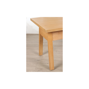 Table basse Ardena Furniture en bois massif de couleur naturelle pour salon, alliant design contemporain et ambiance chaleureuse - Product Image 2