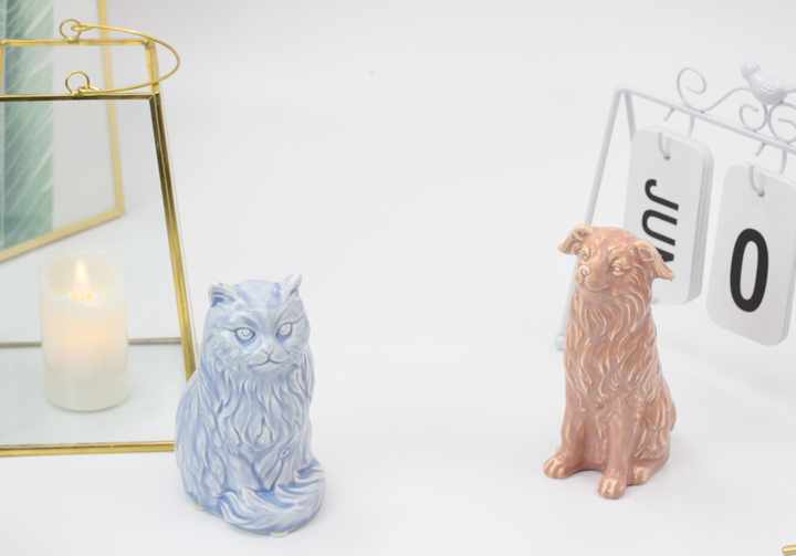 Home Desktop Decor Ceramic Animal Ornament for Gift