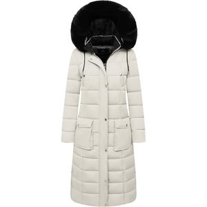 Moerdeng Women's <b>Waterproof</b> Long Winter <b>Parka</b> Thickened Quilted <b>Jacket</b> With Polyester Wadding Full Sleeve Warm Puffer Coat - Product Image 1
