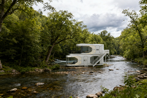 Capsule Nhà Không Thấm Nước Chống Cháy Lớn Xem Cấu Trúc Thép Nhỏ Di Chuyển Pod Hiện Đại Của Apple Cabin Nhà Văn Phòng Pod Mantianstar - Product Image 5