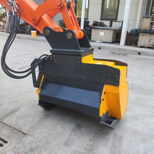 800mm chiều rộng máy xúc mulcher Máy lâm nghiệp mulcher máy xúc <span class=keywords><strong>flait</strong></span> máy cắt bàn chải cắt - Product Image 3