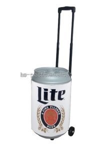 HS Plastic <strong>Cooler</strong> Ice Chest <strong>Cooler</strong> <strong>Box</strong> <strong>on</strong> <strong>Wheel</strong> for Camping with <strong>Wheels</strong> <strong>Cooler</strong> Easy to Carry and Keep Item Cooling Chest <strong>Box</strong> - Product Image 3