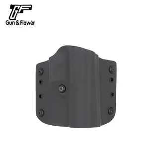 Gunflower táctica  OWB kydex negro 75 P07 17 una funda de pistola con  de luz