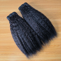 Paquetes de Cabello Humano Vietnamita 100% Virgen Sin Procesar, Súper Doble Trama, Ondulado Natural, Sin Caída, Todos los Colores, Venta al por Mayor