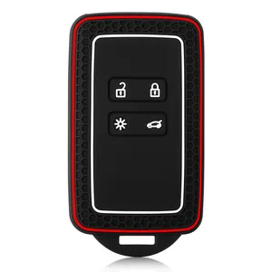 Housse de <span class=keywords><strong>clé</strong></span> de voiture à distance pour Renault Captur Megane Talisman Espace Clio Zoe Koleos Scenic 4 Arkana <span class=keywords><strong>Dacia</strong></span> <span class=keywords><strong>Sandero</strong></span> Card - Product Image 4
