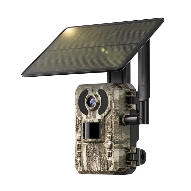 3MP 2K приложение оптом 4G сотовая батарея для дикой природы солнечная панель охотничья тропа камера для безопасности